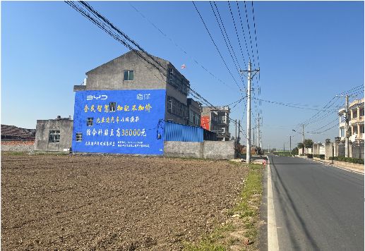 宜阳县墙体广告用的是什么漆？